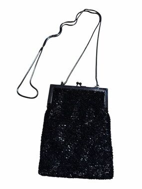Valerie Steven’s Black Beaded Evening Handbag
